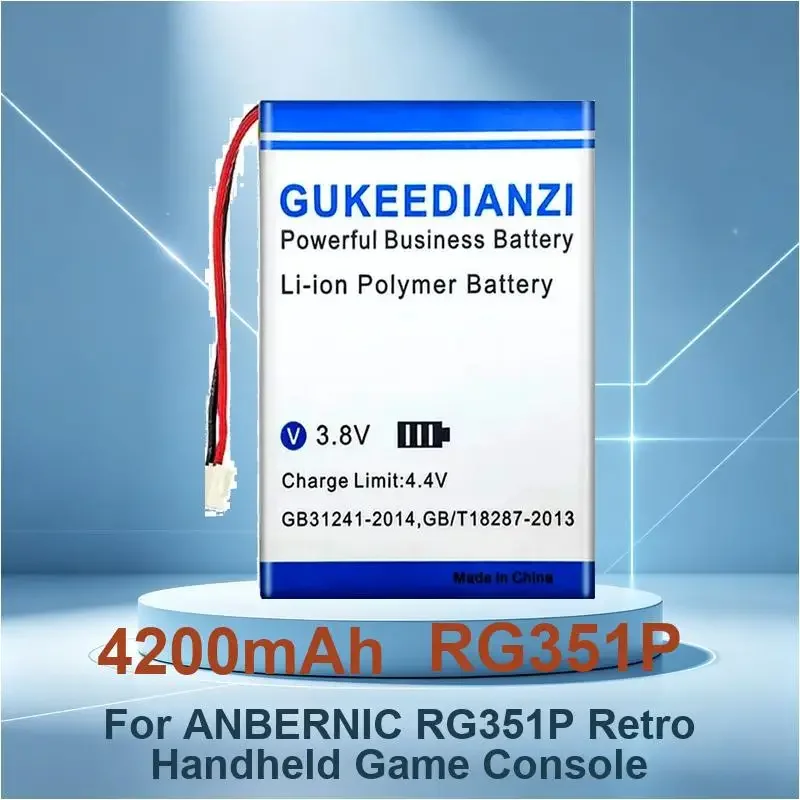 Battery For ANBERNIC RG351P Retro Handheld Game Console RG353P RG350 RG350M
Battery For ANBERNIC RG351P Retro Handheld Game Console RG353P RG350 RG350M