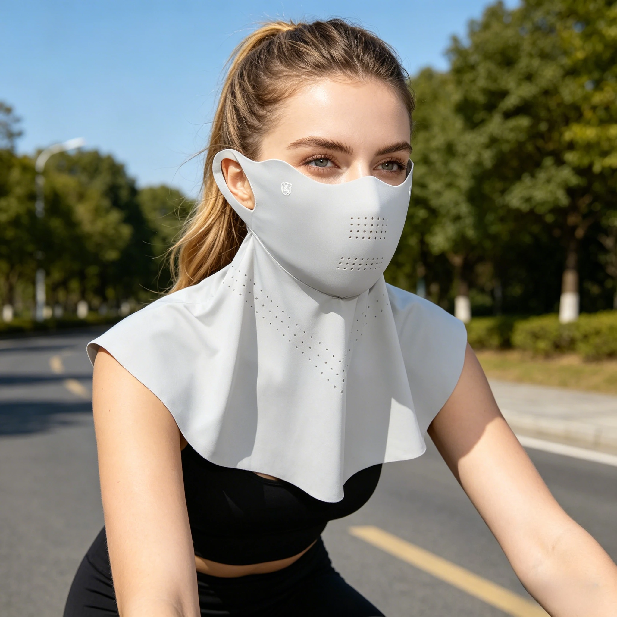 Ice Silk UV Protection Mask Neck Coverage Breathable Sunshade Design No Trace Cycling Face Cover for Women Men Outdoor
Ice Silk UV Protection Mask Neck Coverage Breathable Sunshade Design No Trace Cycling Face Cover for Women Men Outdoor