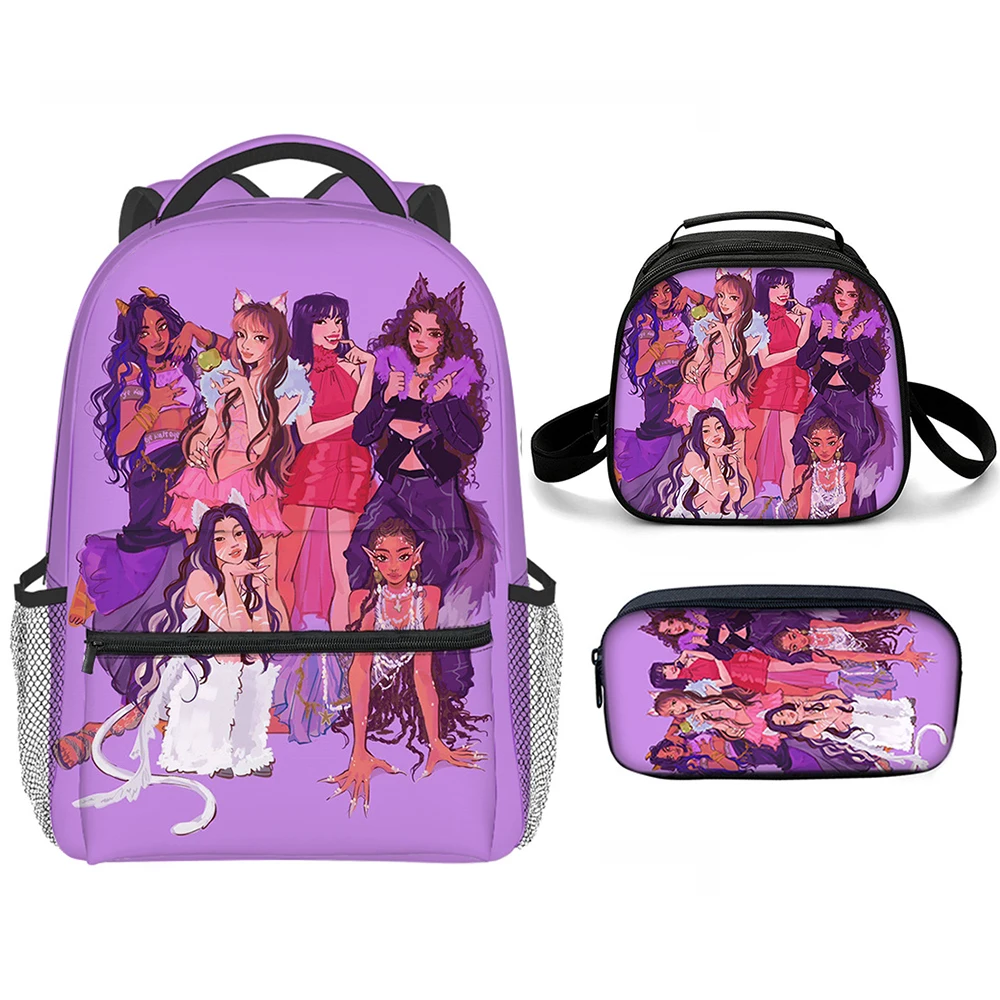 Popular Novelty Cartoon Cool Katseye 3D Print 3pcs/Set Student School Bags Laptop Backpack Crossbody Lunch bag Pencil Case
Popular Novelty Cartoon Cool Katseye 3D Print 3pcs/Set Student School Bags Laptop Backpack Crossbody Lunch bag Pencil Case
