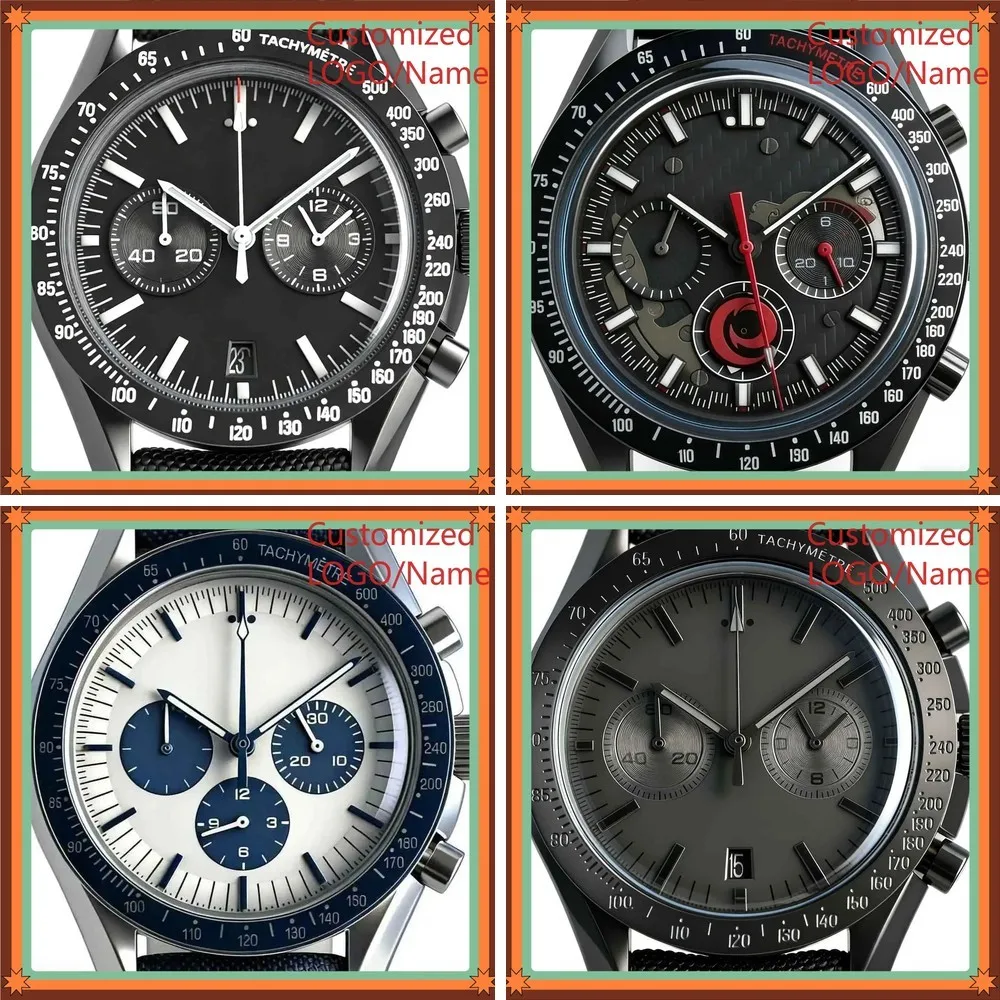 Moq 5 units wholesale price custom logo high quality luxury watch 43mm 904L Steel Quartz Movement Men's Wristwatch
Moq 5 units wholesale price custom logo high quality luxury watch 43mm 904L Steel Quartz Movement Men's Wristwatch
