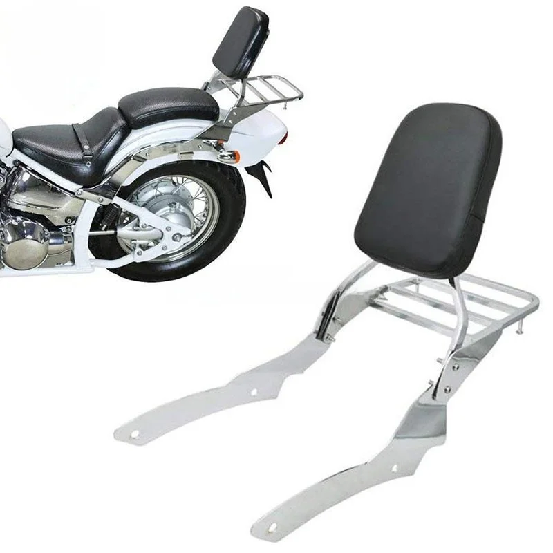 Аксессуары для мотоциклов, подходящие для круизеров VSTAR400/650Racing Star: спинка для водителя, задний багажник.
Аксессуары для мотоциклов, подходящие для круизеров VSTAR400/650Racing Star: спинка для водителя, задний багажник.