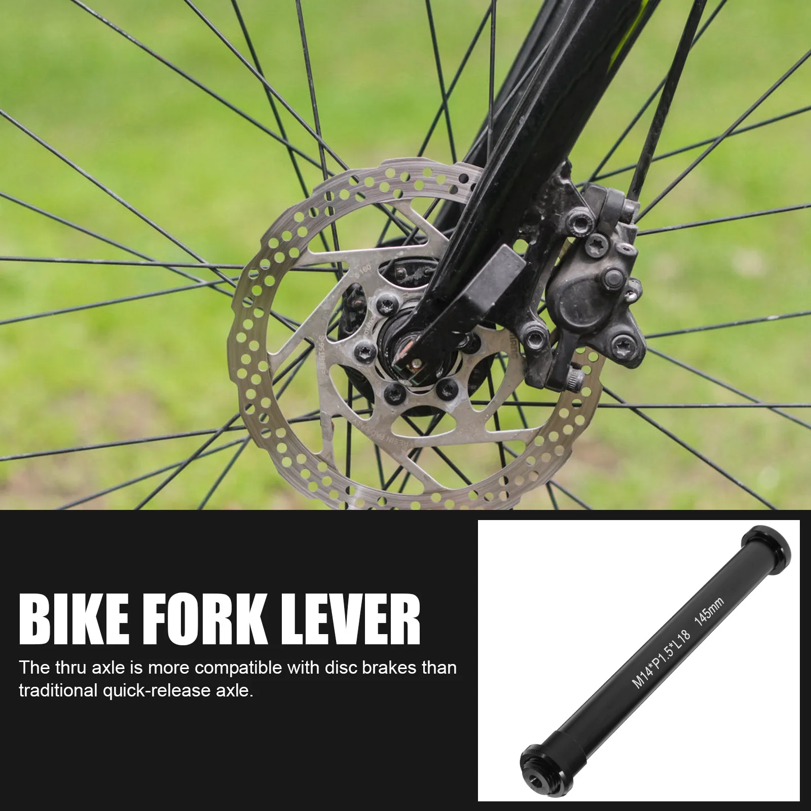 Front Thru Replacement Aluminum Alloy Sturdy Bike Fork Axle Lever Suspension Compatible Bicycle Accessory Axle Lever Rod For
Front Thru Replacement Aluminum Alloy Sturdy Bike Fork Axle Lever Suspension Compatible Bicycle Accessory Axle Lever Rod For
