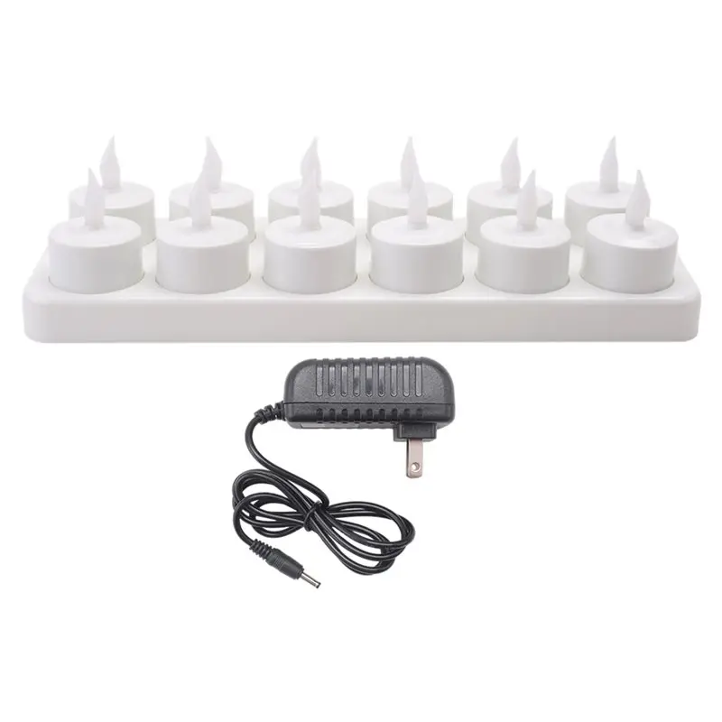 Rechargeable LED Electric Candles, Flameless Flickering Tea Lights, Decorations For Christmas, Parties, Events, Weddings,Set Of
Rechargeable LED Electric Candles, Flameless Flickering Tea Lights, Decorations For Christmas, Parties, Events, Weddings,Set Of