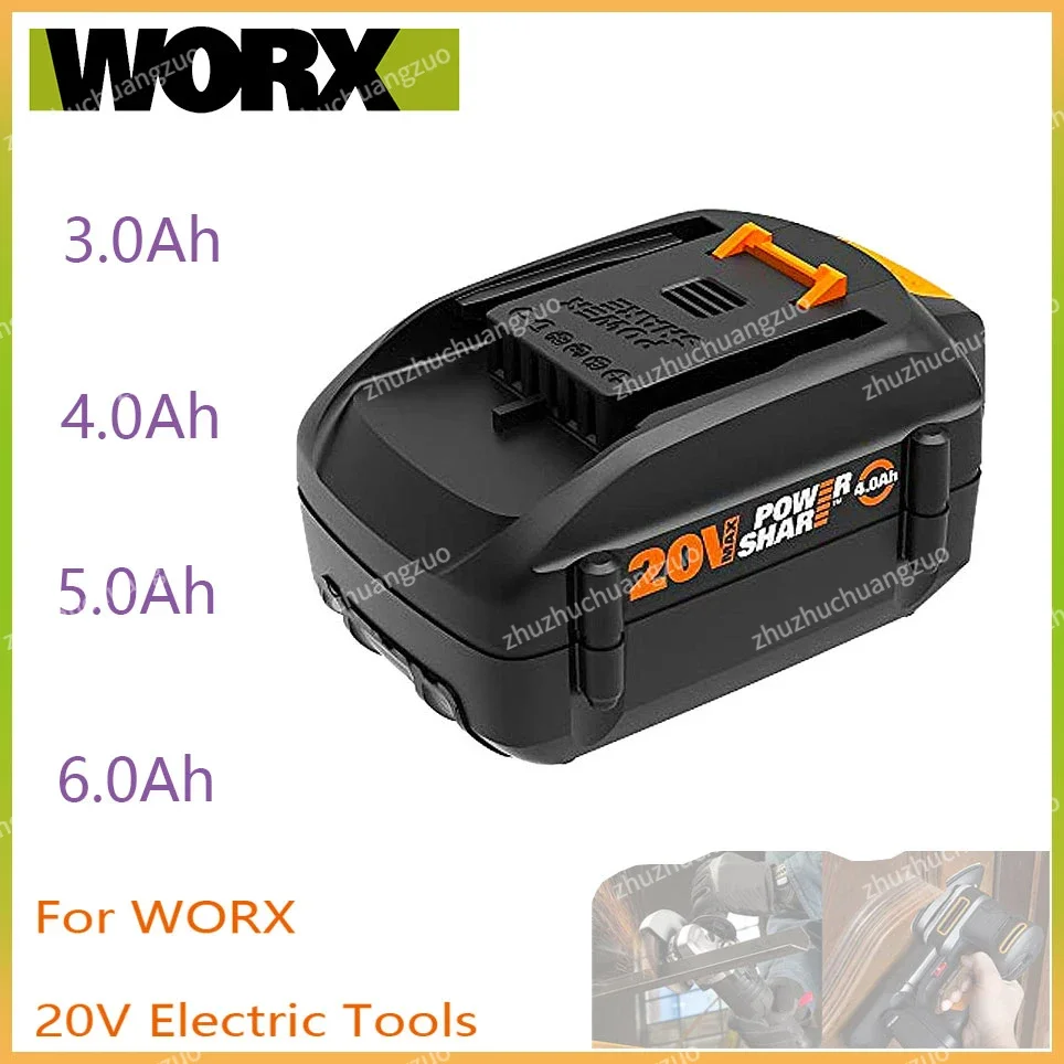 Оригинальный новый оригинальный WORX WA3578 - PowerShare 20 в Ач/5.0ач/6.0ач литий-ионный аккумулятор большой емкости
Оригинальный новый оригинальный WORX WA3578 - PowerShare 20 в Ач/5.0ач/6.0ач литий-ионный аккумулятор большой емкости