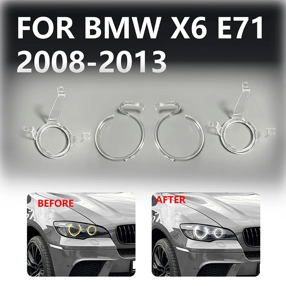 DRL Light Guide Strip For BMW X5 X6 E70 E71 2008 2009 2010 2011 2012 2013 Car Headlight Light Guide Tube Angel Eye Bar Plate
DRL Light Guide Strip For BMW X5 X6 E70 E71 2008 2009 2010 2011 2012 2013 Car Headlight Light Guide Tube Angel Eye Bar Plate