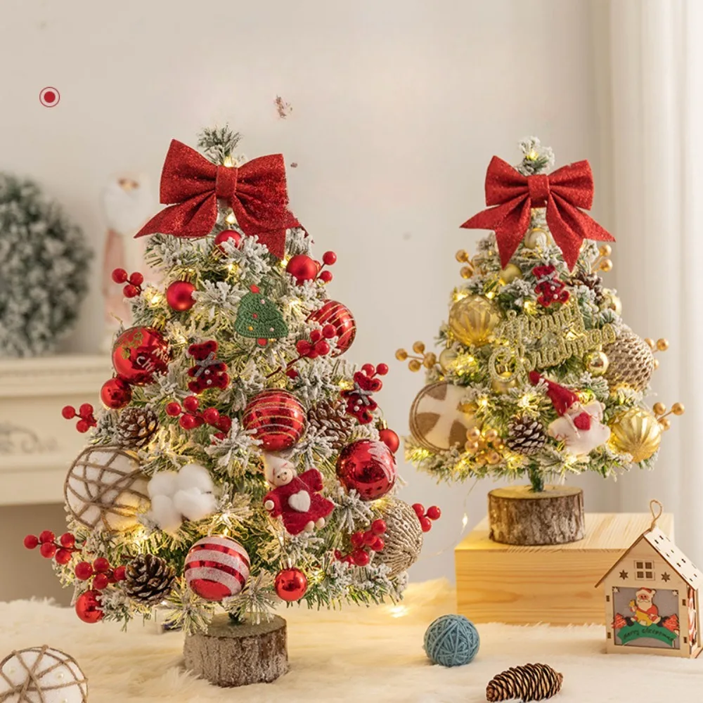 45cm Mini Christmas Tree Decoration Home Desktop Small Tree Ornaments New Year Navidad Gift Christmas Festival Party Supplies 
45cm Mini Christmas Tree Decoration Home Desktop Small Tree Ornaments New Year Navidad Gift Christmas Festival Party Supplies