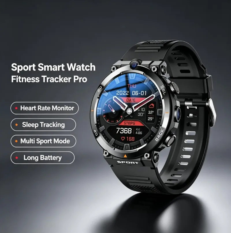4G Full-Netcom Android Business Smart Watch, Dual Cameras Video Call & GPS Positioning, Unisex Adult Smartwatch
4G Full-Netcom Android Business Smart Watch, Dual Cameras Video Call & GPS Positioning, Unisex Adult Smartwatch
