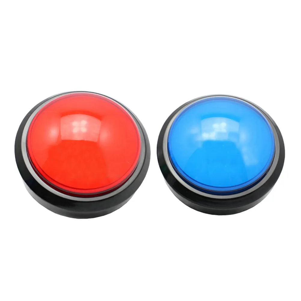 2Pcs Response Buzzer Button Set with Illuminated Button Loud Alert Sound for Classroom Game Show Trivia Contest Team
2Pcs Response Buzzer Button Set with Illuminated Button Loud Alert Sound for Classroom Game Show Trivia Contest Team