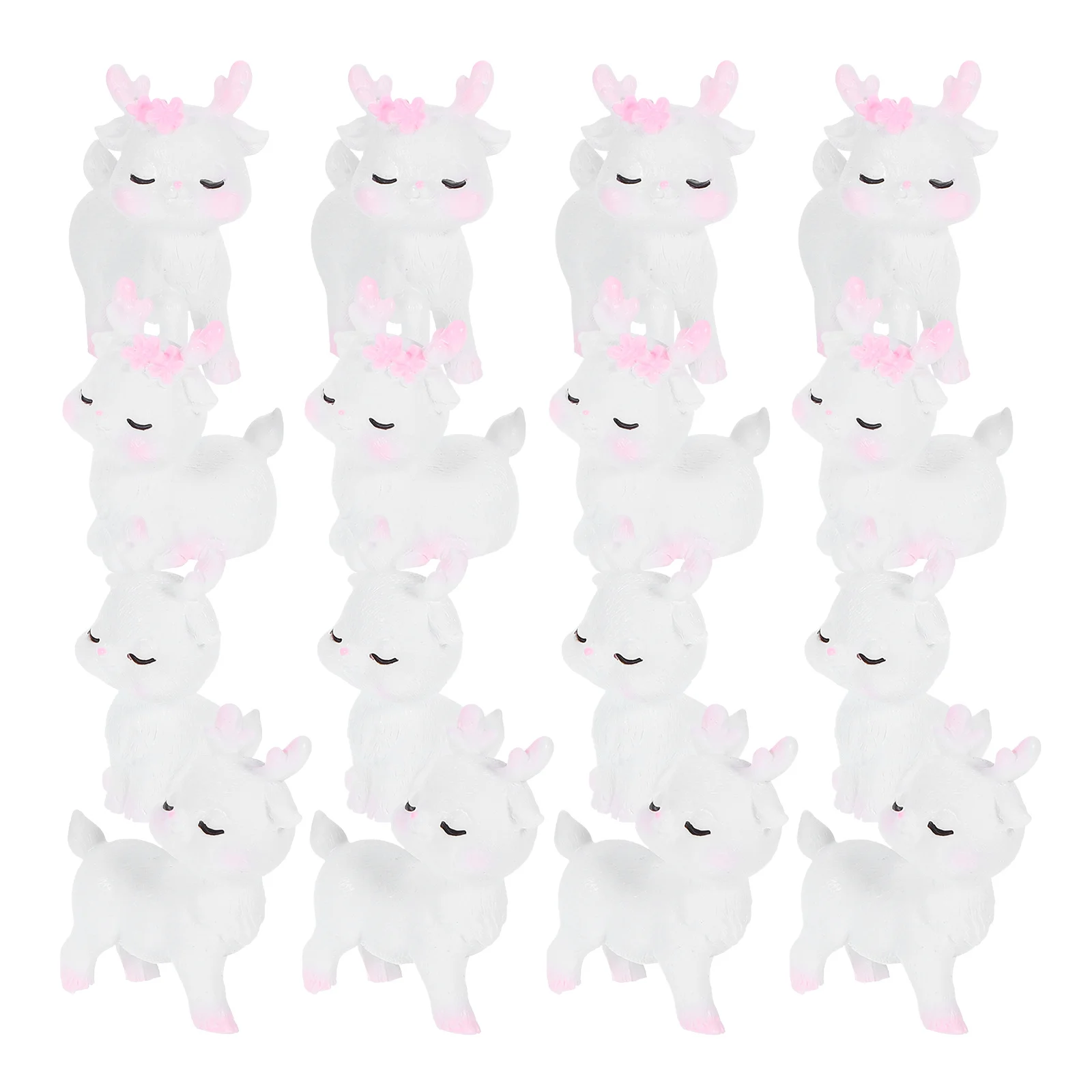 20Pcs Pink Deer Mini Resin Animals Creative Small Decorations for Desktop Garden DIY Micro Landscape Accessories
20Pcs Pink Deer Mini Resin Animals Creative Small Decorations for Desktop Garden DIY Micro Landscape Accessories