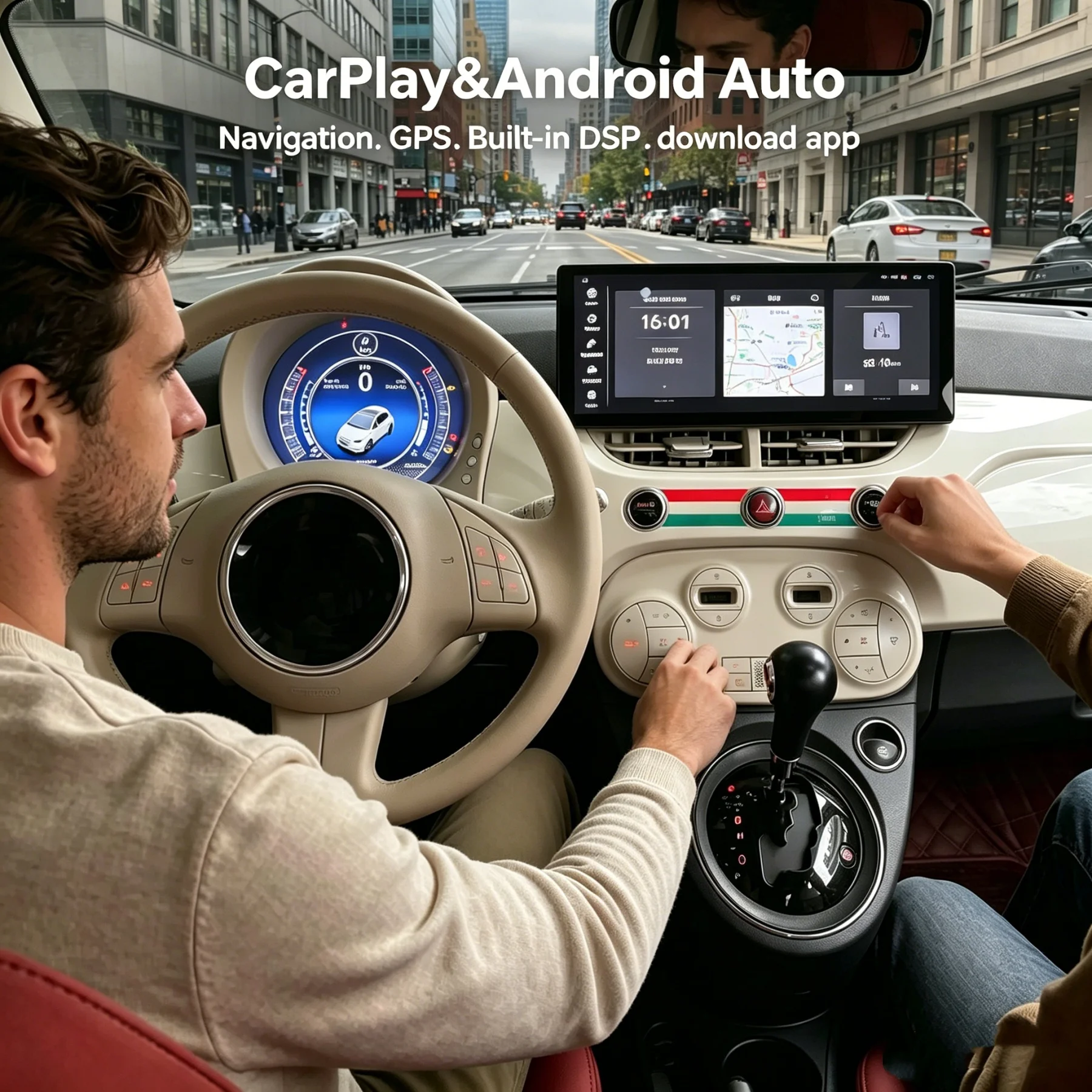 12.3 Inch Touch Screen Car Radio For Fiat 500 2007-2024 Carplay Android 13 Car GPS Navigation Stereo Multimedia Player Head unit
12.3 Inch Touch Screen Car Radio For Fiat 500 2007-2024 Carplay Android 13 Car GPS Navigation Stereo Multimedia Player Head unit