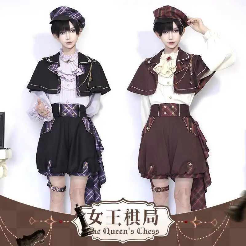 New Fiesta Carnival Halloween Cos Cosplay Wangzi Costume Lolita Cloak Lo Gay Guy Ribbon Hat
New Fiesta Carnival Halloween Cos Cosplay Wangzi Costume Lolita Cloak Lo Gay Guy Ribbon Hat