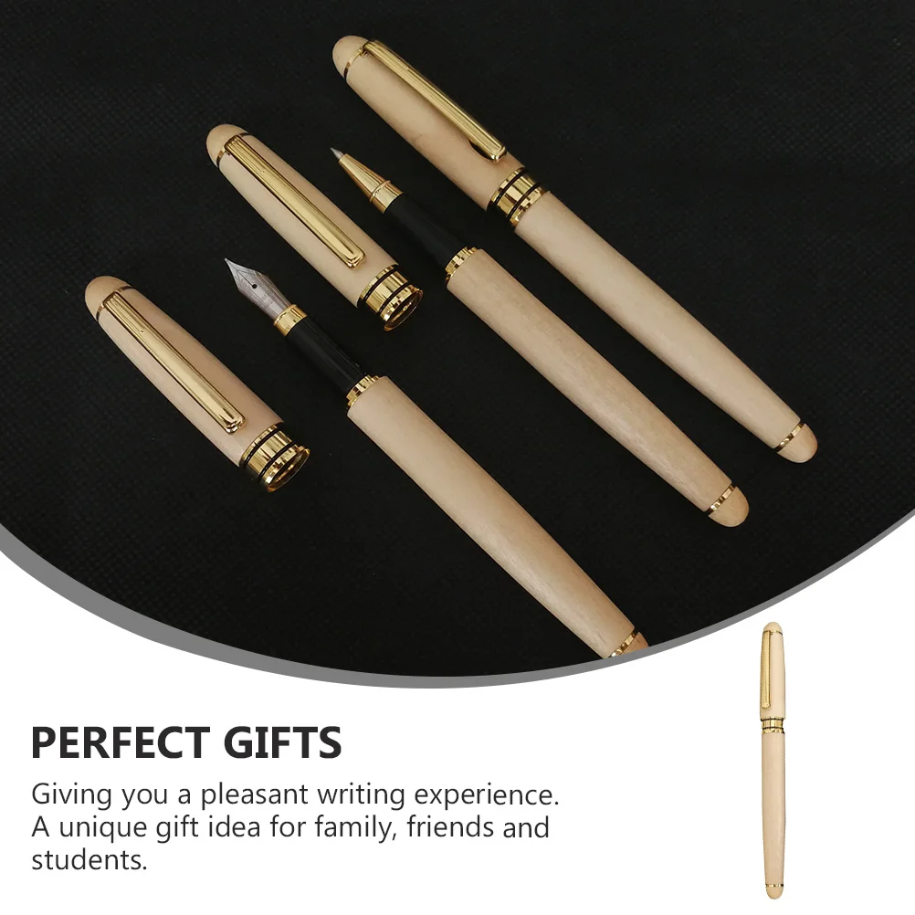 1Pcs Creative Wooden Signature Pen Stylish for School Calligraphy Writing Office Practice Pen Students Stationery
1Pcs Creative Wooden Signature Pen Stylish for School Calligraphy Writing Office Practice Pen Students Stationery