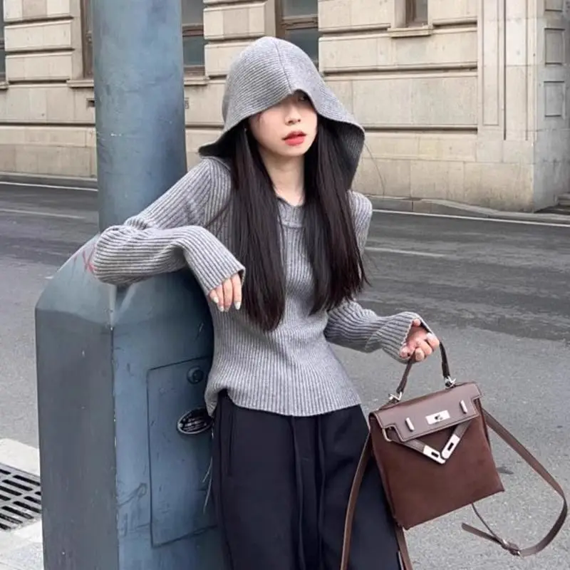 Sweaters Jumpers Pullovers Woman Top Collared Knit Sexy Pattern BF Y2K Business Meeting Professional Modern Simple Autumn Solid
Sweaters Jumpers Pullovers Woman Top Collared Knit Sexy Pattern BF Y2K Business Meeting Professional Modern Simple Autumn Solid