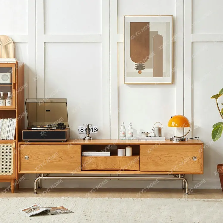 HSimple medieval floor-to-ceiling storage audio-visual cabinet solid wood TV cabinet
HSimple medieval floor-to-ceiling storage audio-visual cabinet solid wood TV cabinet