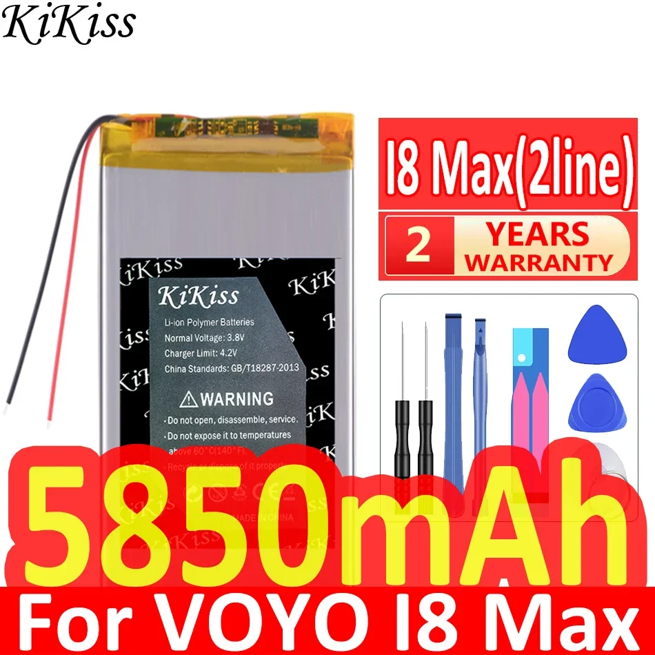 5850mAh Tablet Battery High Performance For Voyo I8 Max Tablet PC Accumulator 2 Wire Max 2line Premium Replacement
5850mAh Tablet Battery High Performance For Voyo I8 Max Tablet PC Accumulator 2 Wire Max 2line Premium Replacement