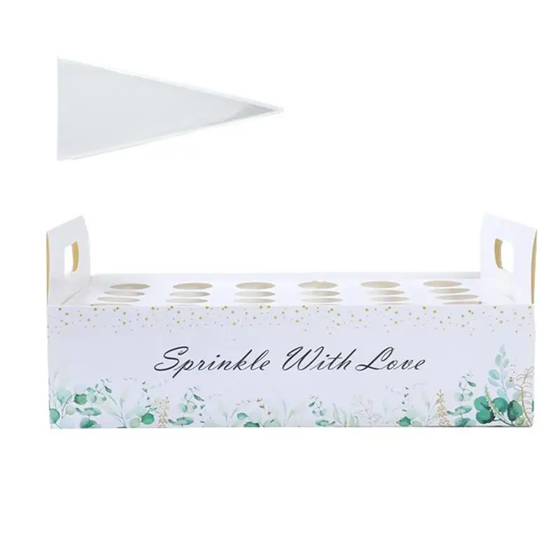 Cone Stand Box 30 Holes Cone Cone Holder Case Event Celebration Food Serving Tool With Binding Strips For Wedding Birthday
Cone Stand Box 30 Holes Cone Cone Holder Case Event Celebration Food Serving Tool With Binding Strips For Wedding Birthday