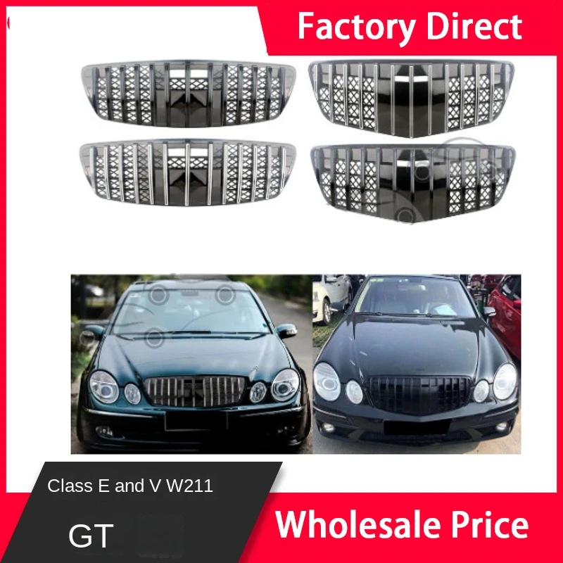 Front Grill GTR Style Grille Bumper Mesh Grille For Mercedes Benz E-Class W211 E200 E240 E320 2003 2004 2005 2006 2007 2008 2009
Front Grill GTR Style Grille Bumper Mesh Grille For Mercedes Benz E-Class W211 E200 E240 E320 2003 2004 2005 2006 2007 2008 2009
