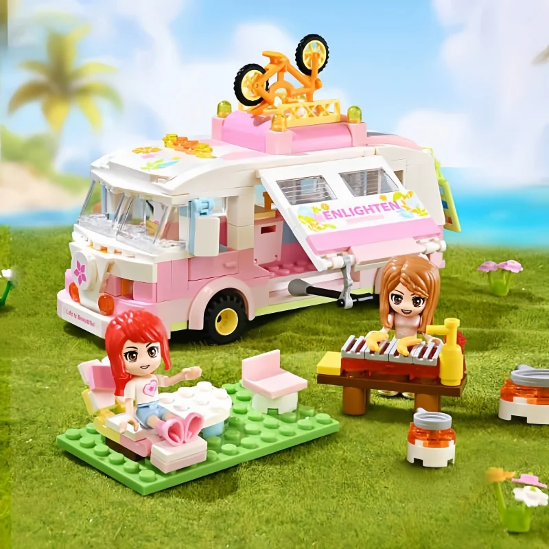 Wonderful Building Blocks Keeppley Outdoor Camping Car Assembly Toy Model Leisurely Caf é Decoration Girl Gift Puzzle Building B
Wonderful Building Blocks Keeppley Outdoor Camping Car Assembly Toy Model Leisurely Caf é Decoration Girl Gift Puzzle Building B