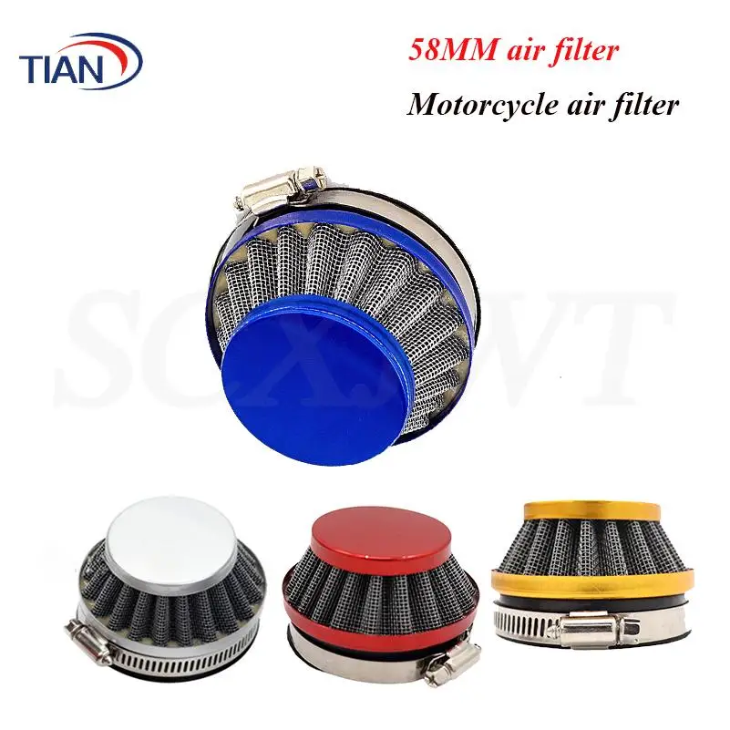 NEW Motorcycle parts 58mm PERFORMANCE AIR FILTER CLEANER for Dellorto SHA SHBC Mikuni TMX carburetors TRES RAYOS MOPED
NEW Motorcycle parts 58mm PERFORMANCE AIR FILTER CLEANER for Dellorto SHA SHBC Mikuni TMX carburetors TRES RAYOS MOPED