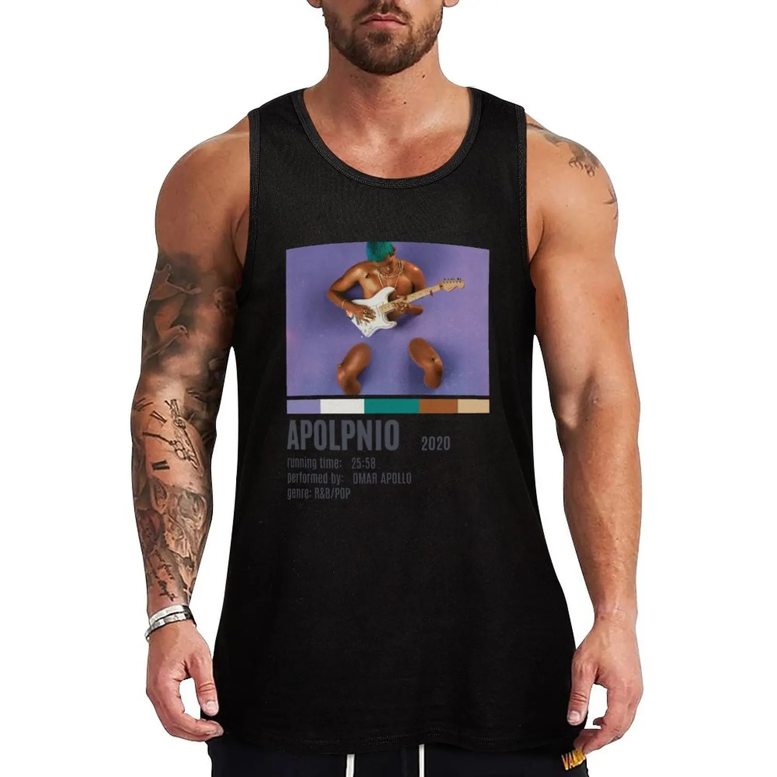 Omar Apollo Tank Top Workout Running Tank Top Lightweight Breathable Wear
Omar Apollo Tank Top Workout Running Tank Top Lightweight Breathable Wear