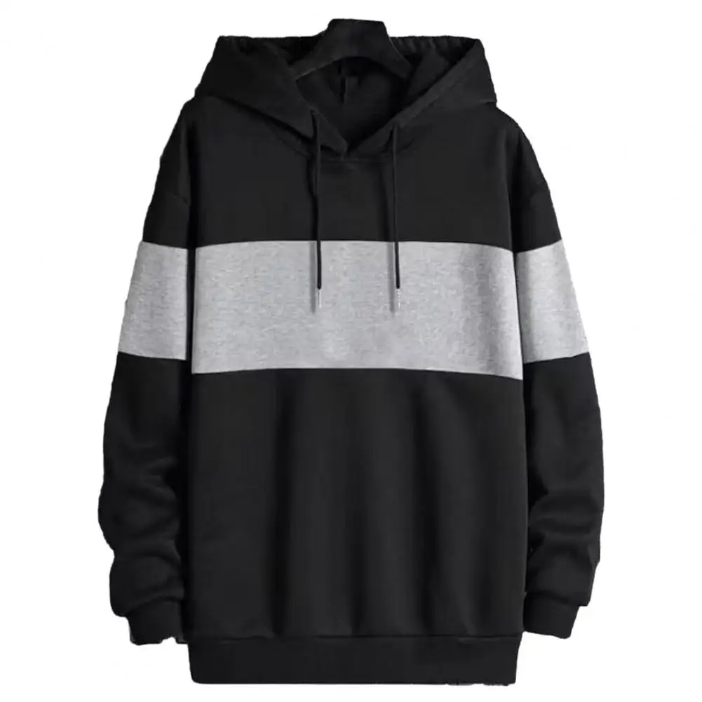 Autumn Winter Hoodie Men Plush Color Matching Drawstring Loose Pullober Long Sleeve Elastic Cuff Men Streetwear Hoodie
Autumn Winter Hoodie Men Plush Color Matching Drawstring Loose Pullober Long Sleeve Elastic Cuff Men Streetwear Hoodie