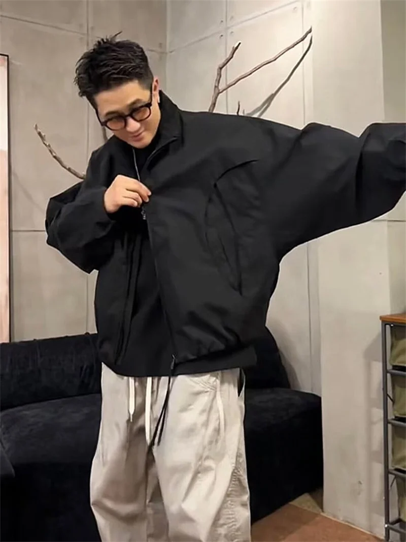 Fall Winter Men's Jaet Stand Collar Knife Sve American Sle Casual Wear Resistant Polyester Nylon Cosite Fiber
Fall Winter Men's Jaet Stand Collar Knife Sve American Sle Casual Wear Resistant Polyester Nylon Cosite Fiber