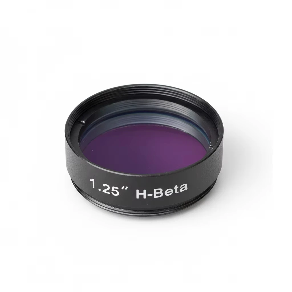 Kson 1.25" H-Beta Telescope Filter Enhances Nebula Views Hydrogen-Beta Bandpass for Astronomical Photography
Kson 1.25" H-Beta Telescope Filter Enhances Nebula Views Hydrogen-Beta Bandpass for Astronomical Photography