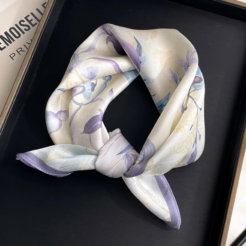 New 100% Pure Silk Scarf Women Neck Hair Foulard Luxury High Quality Bandana Square Headband Hijab Poncho Scarves Pashmina Шарфи
New 100% Pure Silk Scarf Women Neck Hair Foulard Luxury High Quality Bandana Square Headband Hijab Poncho Scarves Pashmina Шарфи
