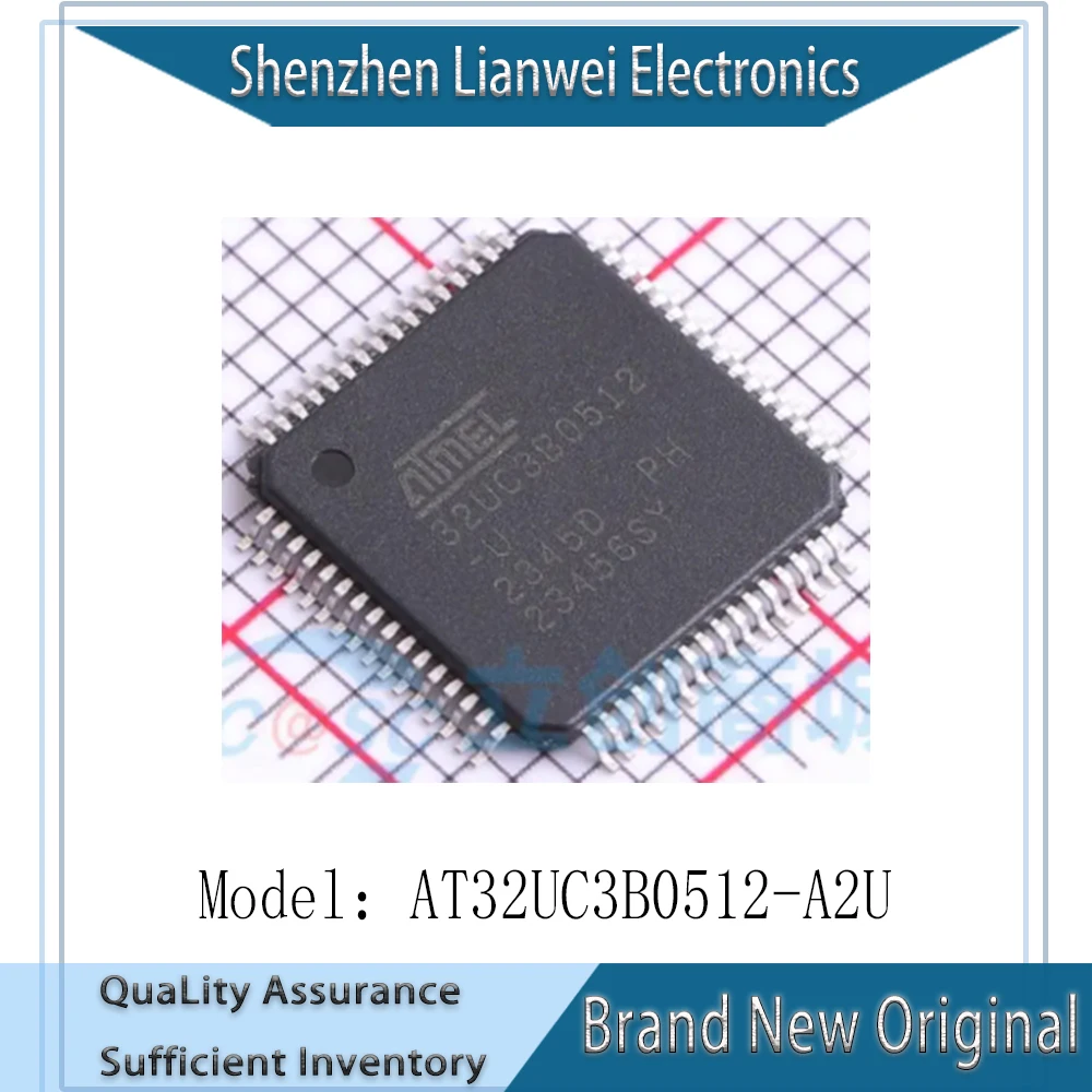 100% New Original AT32UC3B0512-A2U 32UC3B0512 32UC3B0512-U IC MCU Chipset TQFP-64
100% New Original AT32UC3B0512-A2U 32UC3B0512 32UC3B0512-U IC MCU Chipset TQFP-64