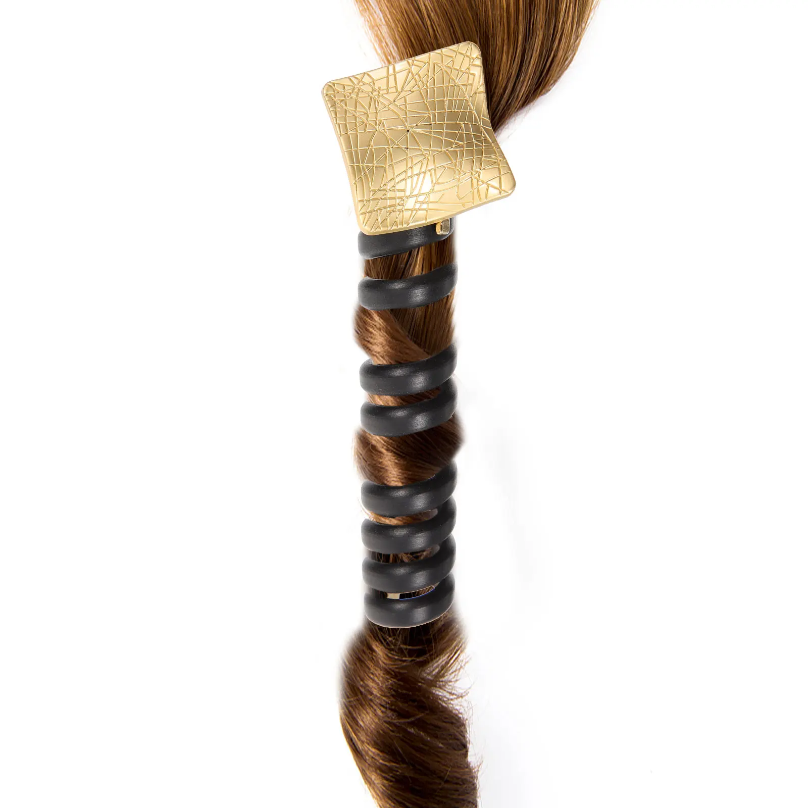 Spiral Hair Ties Phone Cord Accessories Women Elastic Ponytail Holders Black Square Thick Plastic Bun Ropes Hair Coil
Spiral Hair Ties Phone Cord Accessories Women Elastic Ponytail Holders Black Square Thick Plastic Bun Ropes Hair Coil