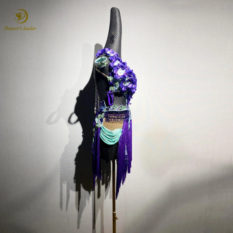 Latin Dancer Adult Children High-End Custom Tassel Flower Dress Cha Cha Samba AB Stone Performance Dress
Latin Dancer Adult Children High-End Custom Tassel Flower Dress Cha Cha Samba AB Stone Performance Dress