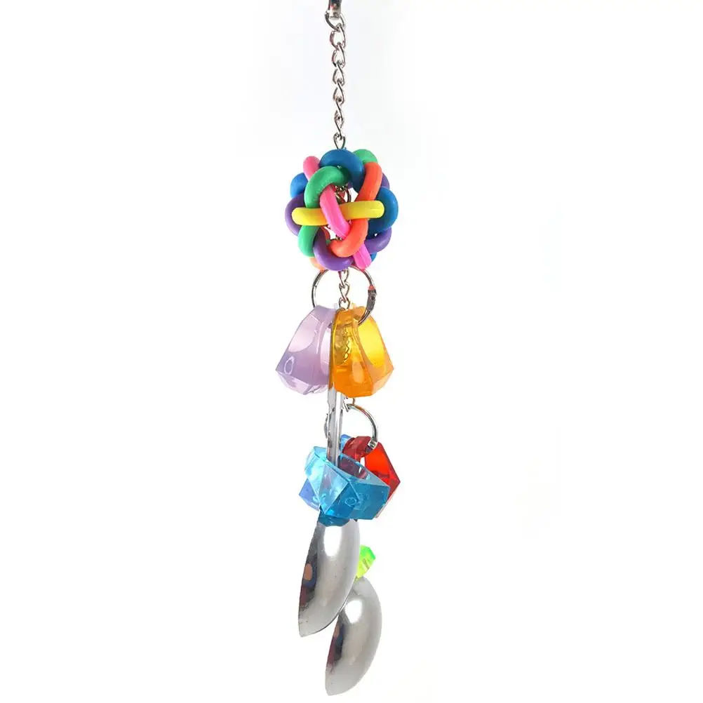 Durable Toy Bird Bite Hanging Parrot Toys Stainless Steel Skill Development Pendant
Durable Toy Bird Bite Hanging Parrot Toys Stainless Steel Skill Development Pendant