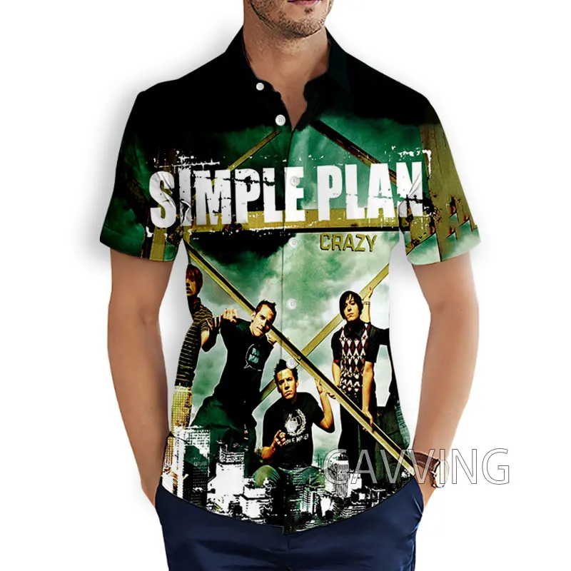 CAVVING 3D Printed Simple Plan Band Fashion Casual Hawaii Shirts Men's /Women's Short Sleeves Loose Breathable Shirts
CAVVING 3D Printed Simple Plan Band Fashion Casual Hawaii Shirts Men's /Women's Short Sleeves Loose Breathable Shirts