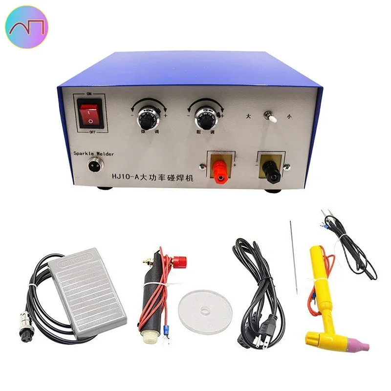100A Spot Welding Machine Jewelry Handheld Small lase Welder High Power Jewelry Coil Bracelet Interface Soldering Tool
100A Spot Welding Machine Jewelry Handheld Small lase Welder High Power Jewelry Coil Bracelet Interface Soldering Tool