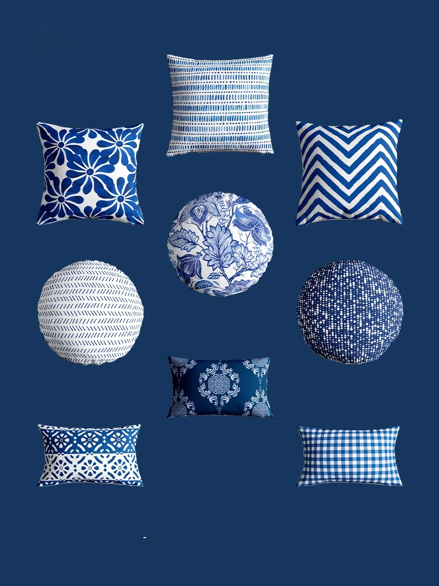 Blue Geometric Ethnic Sle Pillow Couch Pillow Waist Pillow Summer Nap Pillow Country New Chinese Sle Sofa Pillow
Blue Geometric Ethnic Sle Pillow Couch Pillow Waist Pillow Summer Nap Pillow Country New Chinese Sle Sofa Pillow