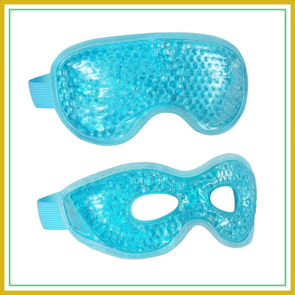2PCS Gel Eye Mask Reusable Cold Therapy for Puffiness, Dark Circles, Eye Bags, Dry Eyes, Headaches, Migraines, Stress Relief
2PCS Gel Eye Mask Reusable Cold Therapy for Puffiness, Dark Circles, Eye Bags, Dry Eyes, Headaches, Migraines, Stress Relief