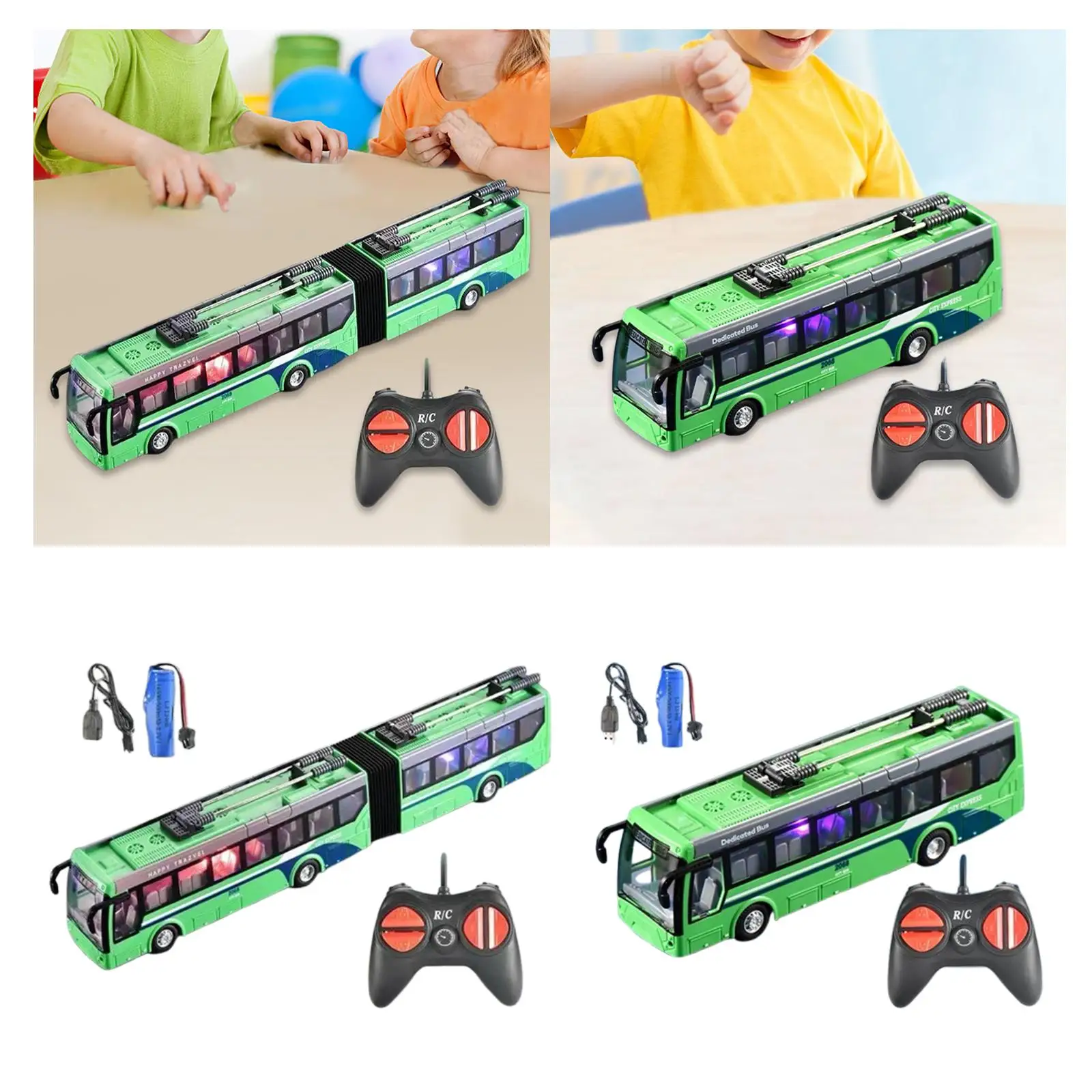 RC Bus Model Toys Collectibles with Rubber Tires Electric RC School Bus for Kids Ages 3+ Boys Girls Children Birthday Gift
RC Bus Model Toys Collectibles with Rubber Tires Electric RC School Bus for Kids Ages 3+ Boys Girls Children Birthday Gift
