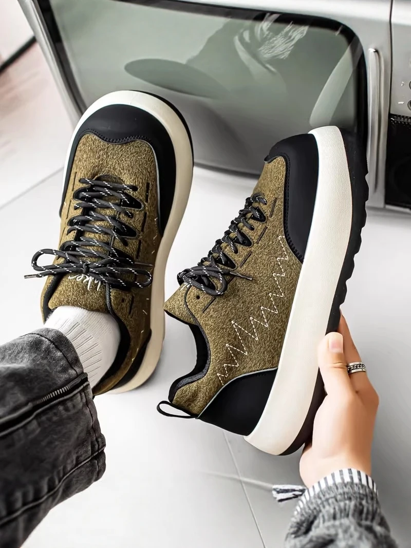 Xiaolu Men's Shoes PT Thick Bottom Heightening Bread Board Shoes Casual Style Spring Summer New Arrival Breathable PU Material
Xiaolu Men's Shoes PT Thick Bottom Heightening Bread Board Shoes Casual Style Spring Summer New Arrival Breathable PU Material