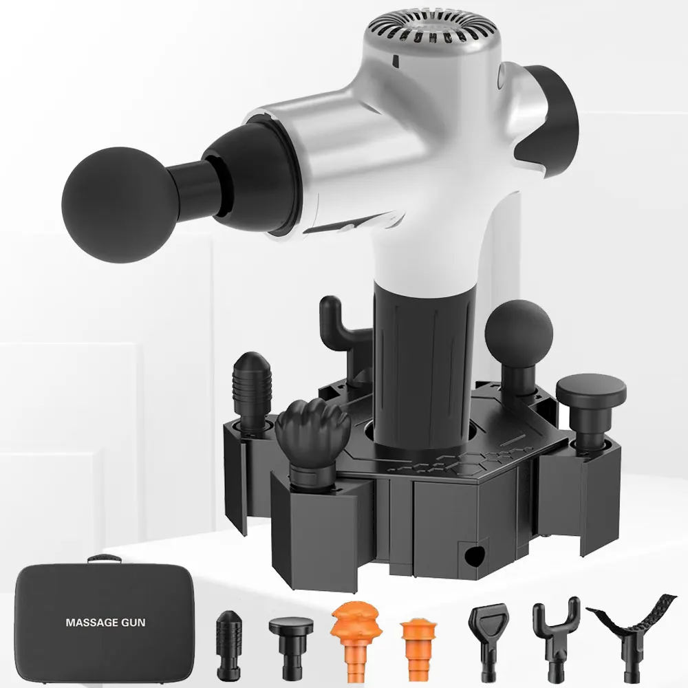 Беспроводной массажер для глубоких тканей с логотипом TOP 3, дропшиппинг, другие товары для массажных пистолетов 
Беспроводной массажер для глубоких тканей с логотипом TOP 3, дропшиппинг, другие товары для массажных пистолетов