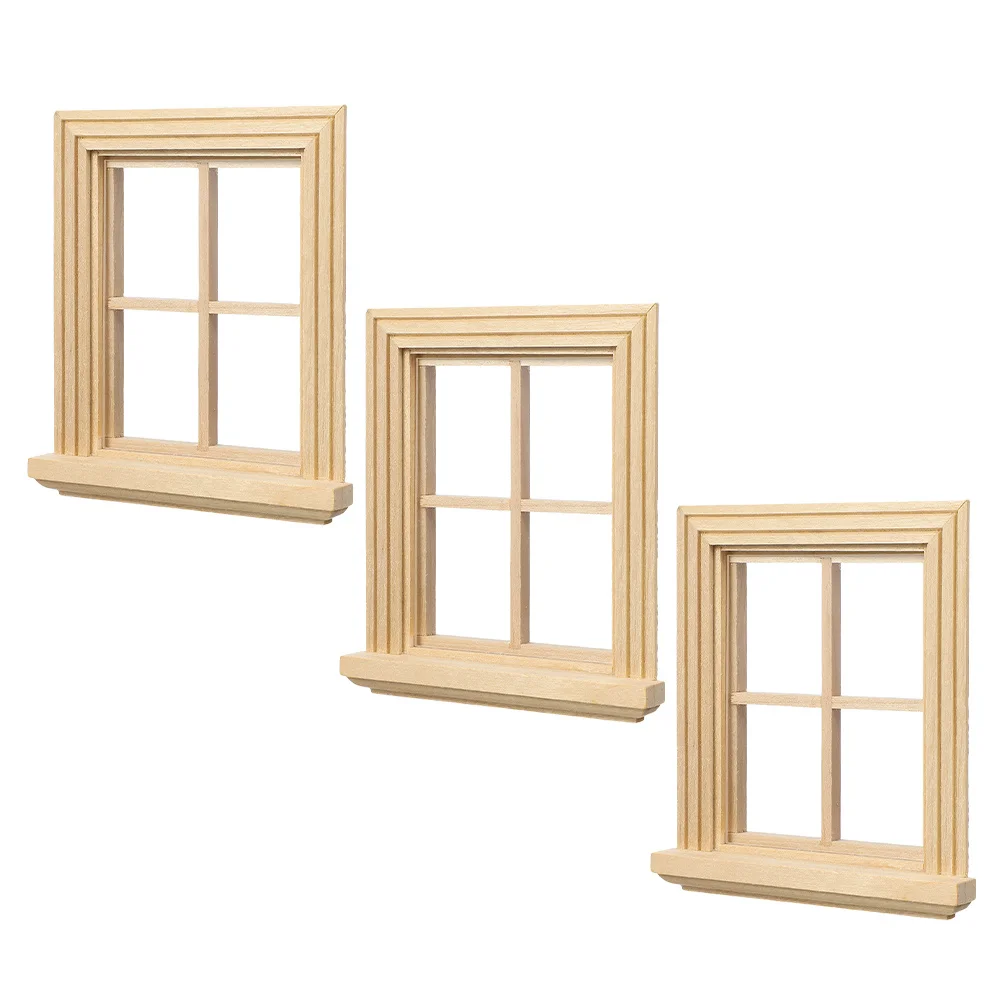 3 шт. мини-мебель, аксессуары для дома, модели украшения кукольного домика Windows
3 шт. мини-мебель, аксессуары для дома, модели украшения кукольного домика Windows