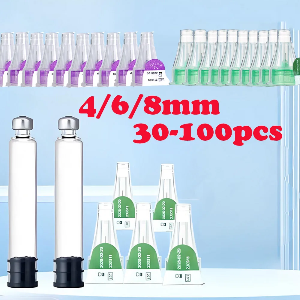 30/50/100Pcs Insulin Cartridges Medical Insulins Pen Tip 4mm 6mm 8mm for Lilly Insulin Injection Pen Cassette Bottle
30/50/100Pcs Insulin Cartridges Medical Insulins Pen Tip 4mm 6mm 8mm for Lilly Insulin Injection Pen Cassette Bottle