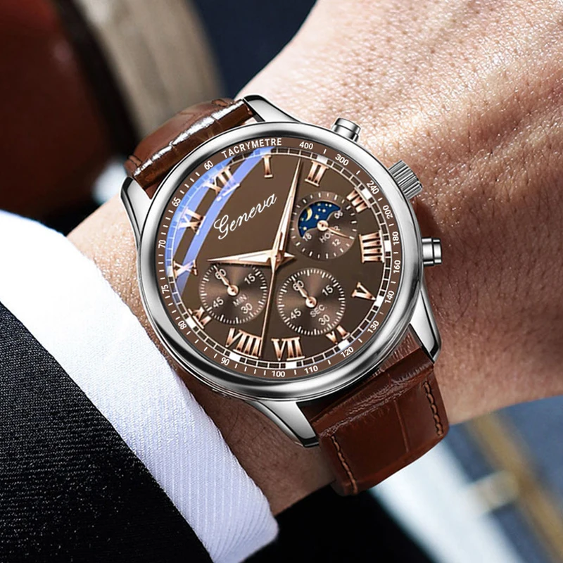 Simple Fashion Men's Pu Leather Strap Quartz Wristwatch Leisure Watches Masculino Relogio Male Clock Out-door Reloj Hombre
Simple Fashion Men's Pu Leather Strap Quartz Wristwatch Leisure Watches Masculino Relogio Male Clock Out-door Reloj Hombre