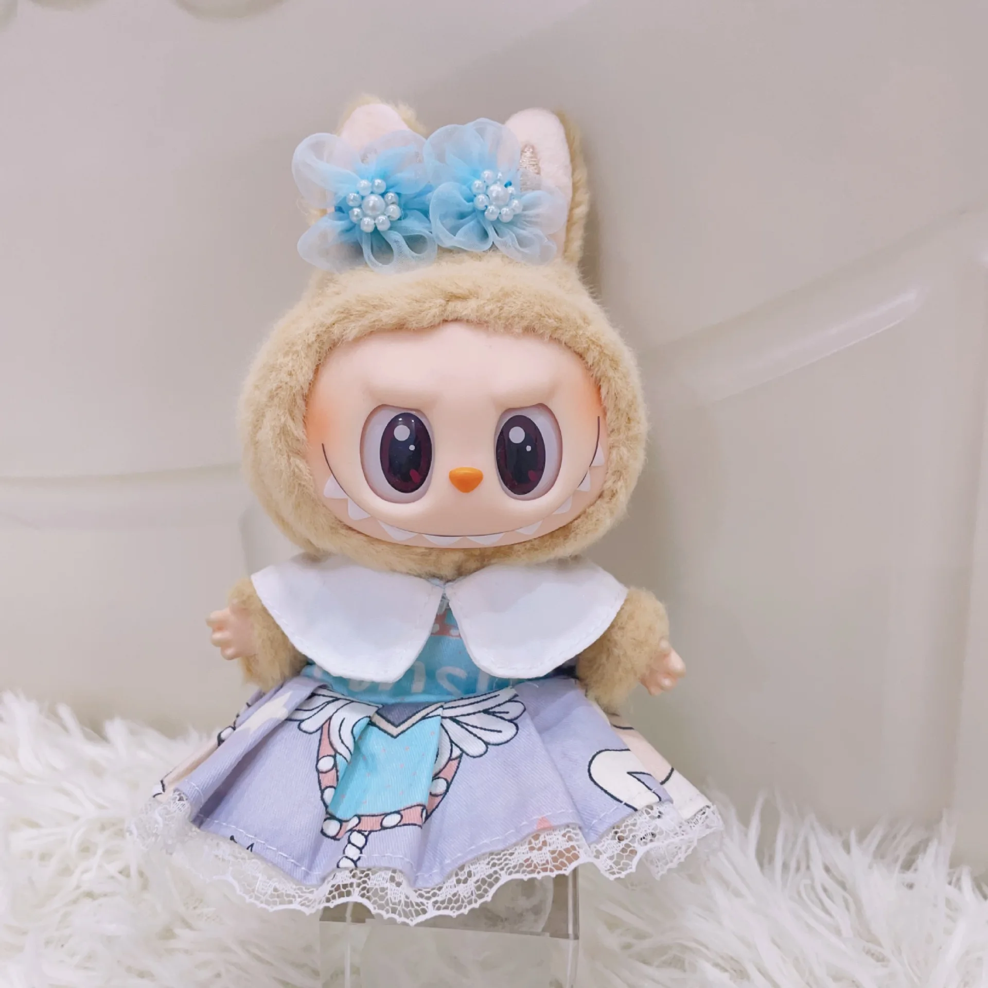 Labubu I II Clothes Pendant Labubu Sitting Baby Clothes Fantasy Purple Wooden Horse Skirt Cute Accessories
Labubu I II Clothes Pendant Labubu Sitting Baby Clothes Fantasy Purple Wooden Horse Skirt Cute Accessories