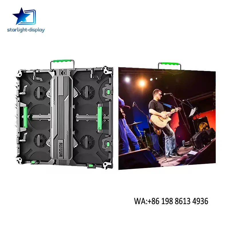 LED Display Screen Outdoor High-Definition P3.91 Module Size 250mmx250mm Waterproof IP65 for Events And Advertising
LED Display Screen Outdoor High-Definition P3.91 Module Size 250mmx250mm Waterproof IP65 for Events And Advertising