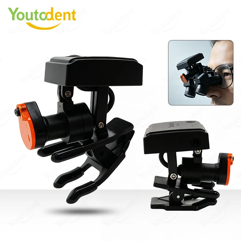 Youtodent Clip-on Dental LED Headlight 5W Adjustable Brightness with Filter for Dental Loupes Surgical Headlamp
Youtodent Clip-on Dental LED Headlight 5W Adjustable Brightness with Filter for Dental Loupes Surgical Headlamp