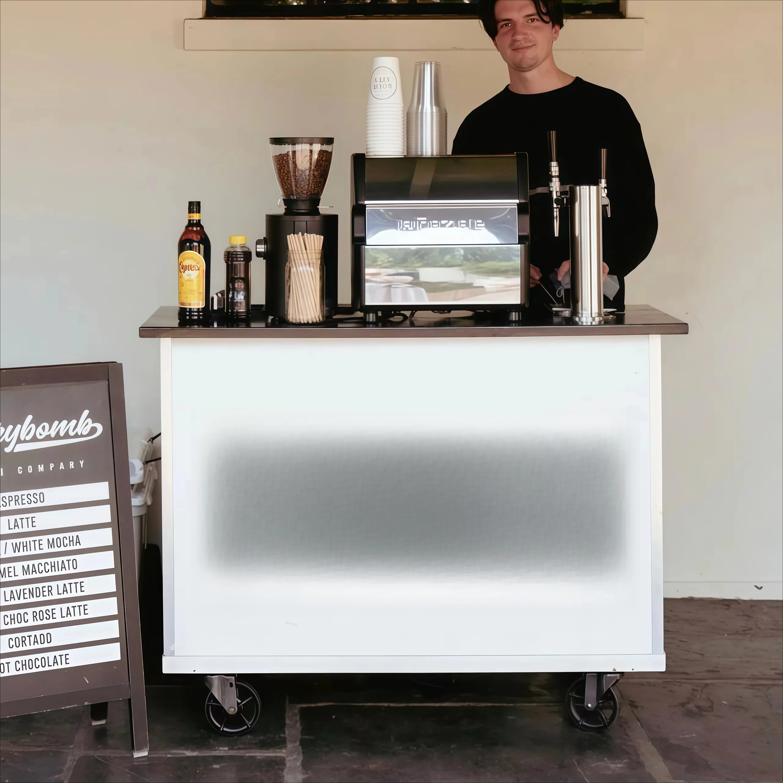* Custom Candy Cart Commercial Mobile Coffee Cart Candy Cart for Weddings Parties and Birthdays Wedding Decorations
* Custom Candy Cart Commercial Mobile Coffee Cart Candy Cart for Weddings Parties and Birthdays Wedding Decorations