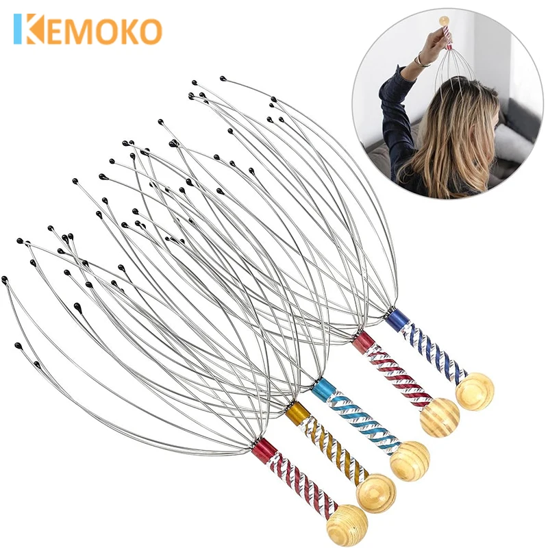 Octopus Head Massager Scratching Scalp Relaxation Relief Increase Blood Circulate Scratcher Relieves Tension Health Care Random
Octopus Head Massager Scratching Scalp Relaxation Relief Increase Blood Circulate Scratcher Relieves Tension Health Care Random
