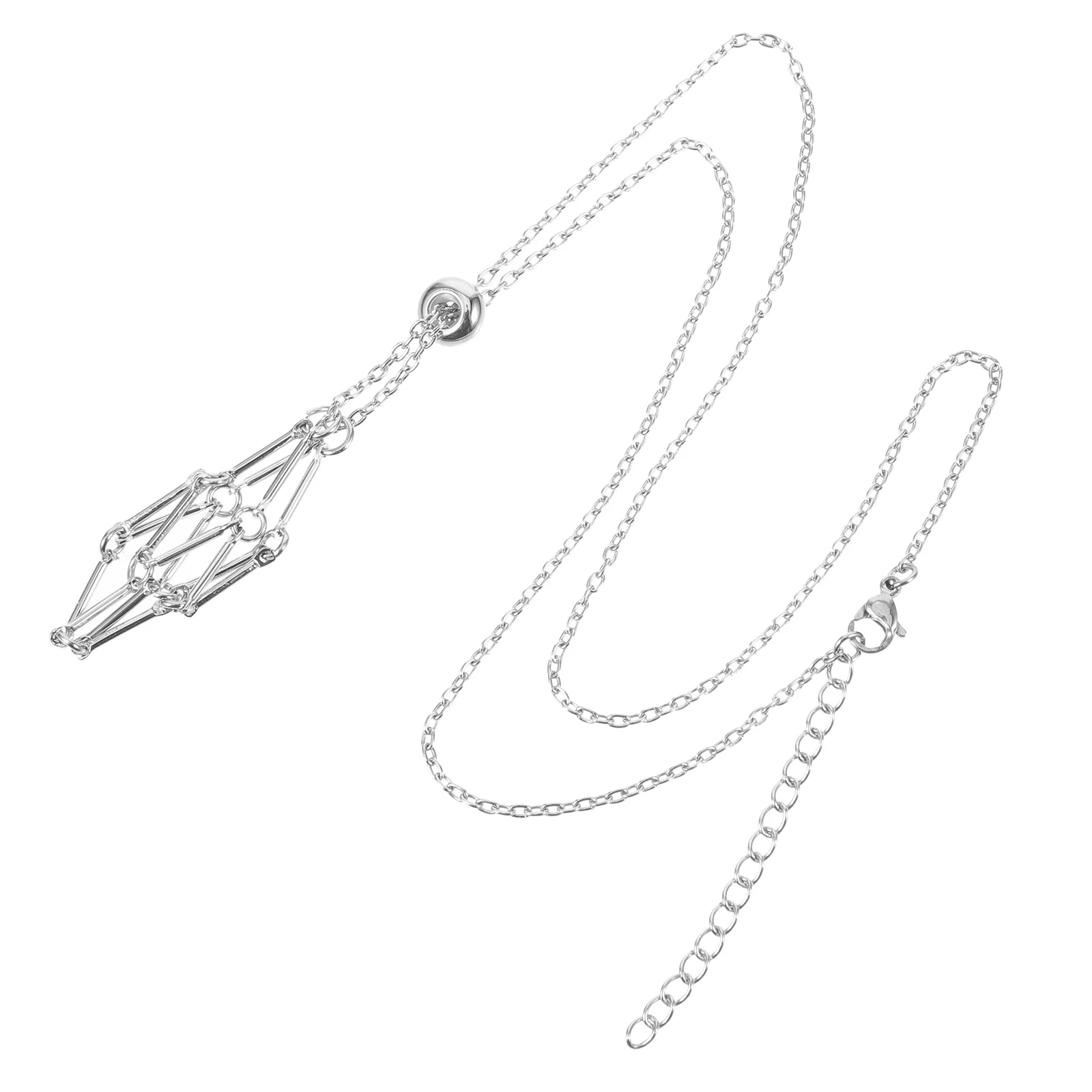 Chain Stone Pendant Holder Stones Clear Jewelry Mens Necklace Crystal Cage Necklaces Rope Cord
Chain Stone Pendant Holder Stones Clear Jewelry Mens Necklace Crystal Cage Necklaces Rope Cord