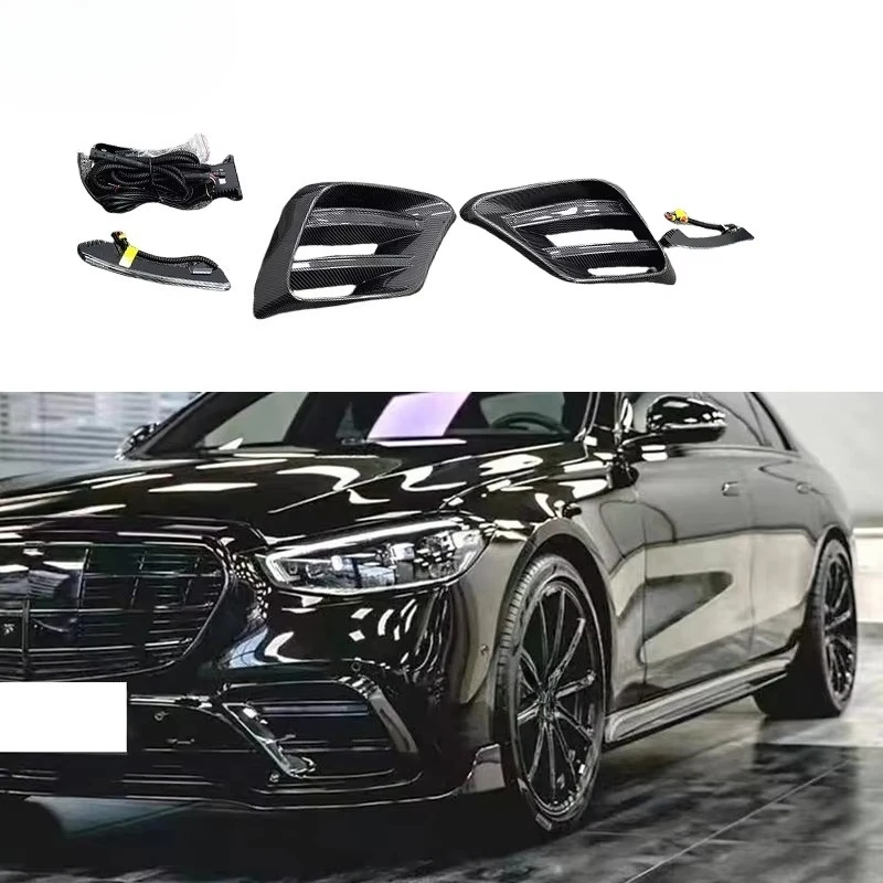 BB Style High Quality Carbon Fiber Air Vent Front Vent Trim With Light For Mercedes Benz S Class W223
BB Style High Quality Carbon Fiber Air Vent Front Vent Trim With Light For Mercedes Benz S Class W223