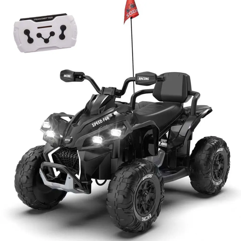24V Kids Ride On Electric XXXL ATV W/parents Control,Four-wheel shock absorber, speeds of 1.24-3.73MPH For Kids Christmas Gifts
24V Kids Ride On Electric XXXL ATV W/parents Control,Four-wheel shock absorber, speeds of 1.24-3.73MPH For Kids Christmas Gifts